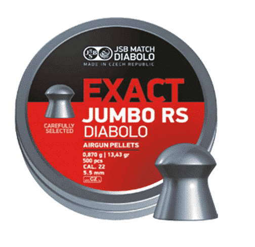 JSB Jumbo RS .22 Pellets - 13.43 gr (500 pcs) (CLEARANCE)