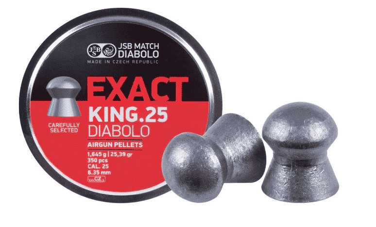 JSB King .25 | 350 pcs | 25.39gr.