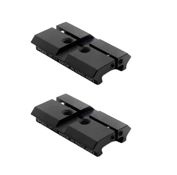 Eaglevision - 37mm 11mm Dovetail to Picatinny Adaptor (2-Pack)