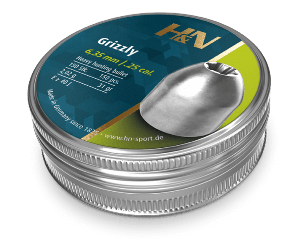 H&N Grizzly .25 (150 pcs) 31 gr