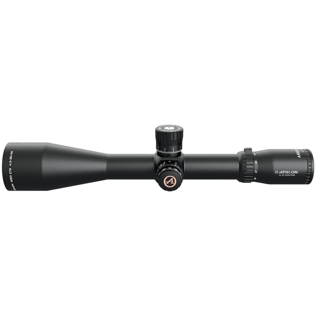 Athlon Ares ETR Rifle Scope | Black 4.5-30x56