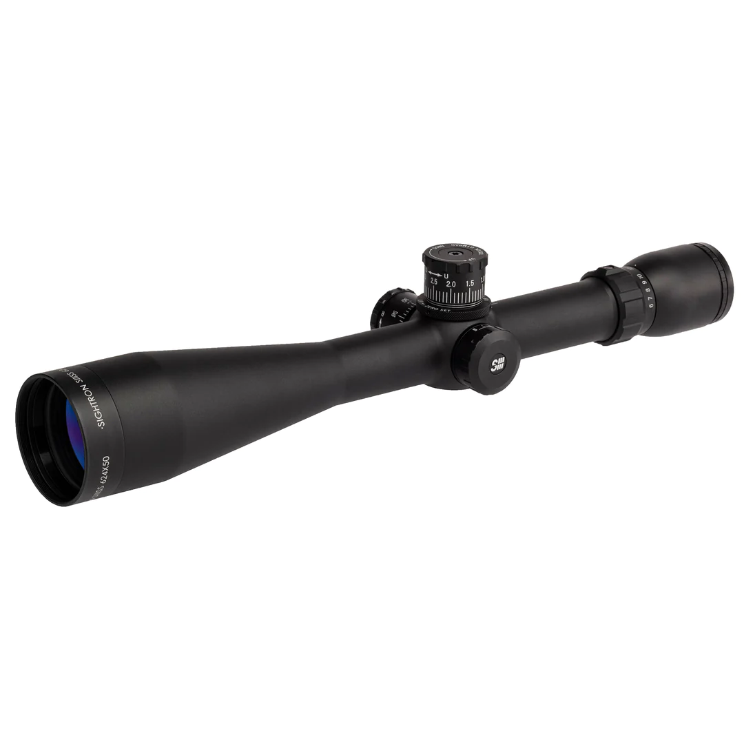 Sightron SIII 6-24x50 LR FFP Zero Stop Rifle Scope - (Open Box)