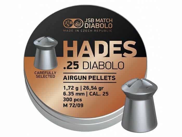 JSB Hades .25 | 26.54gr | 300 ct.