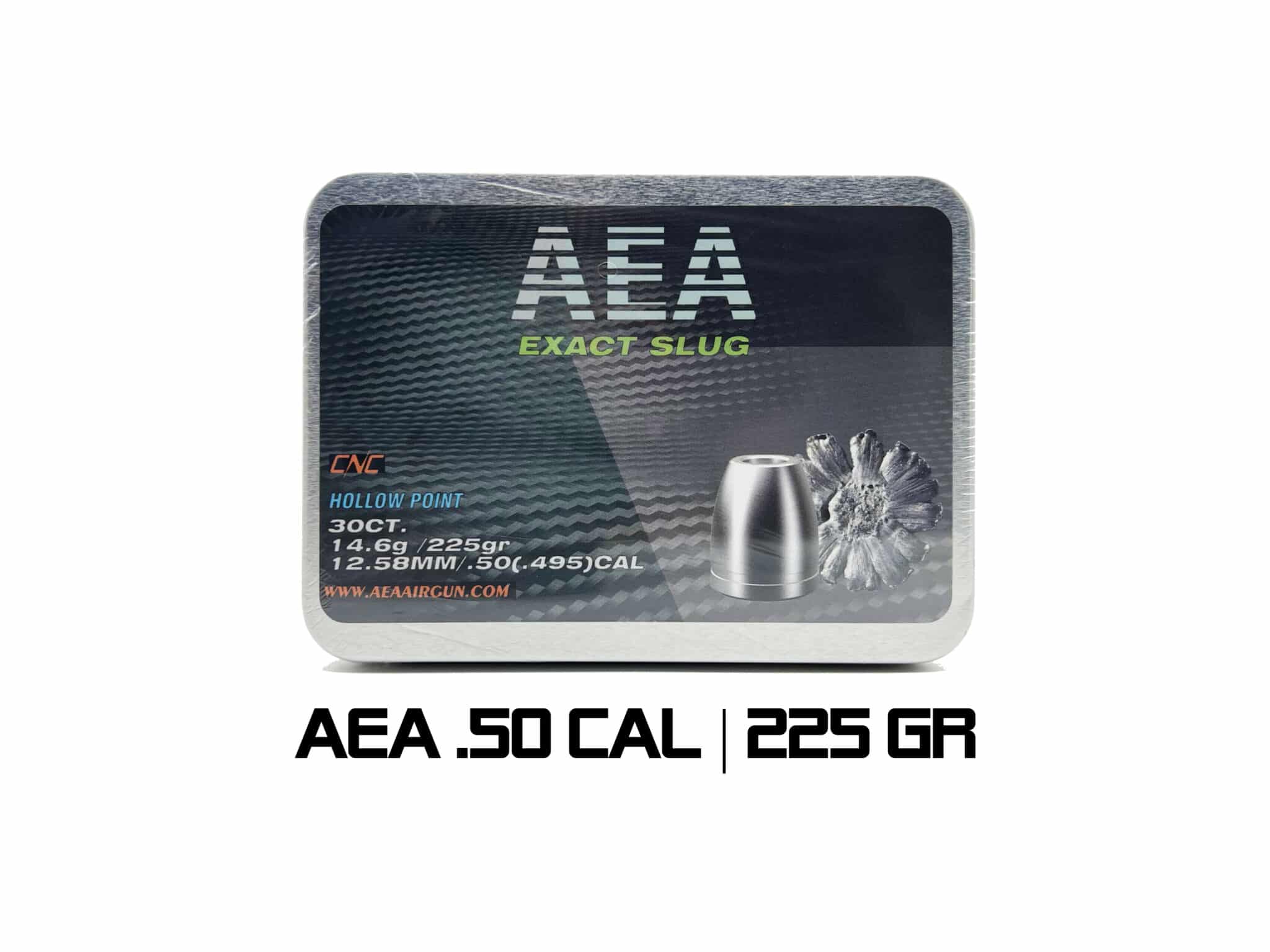 AEA .50 Caliber Exact Slugs | 30 Pcs | 225gr