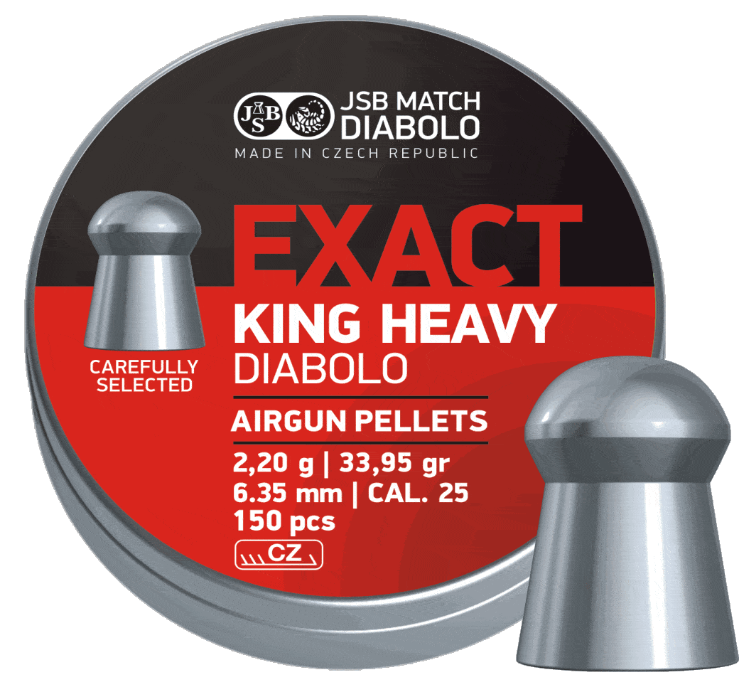 JSB King Heavy .25 | 300 pcs | 33.95 gr