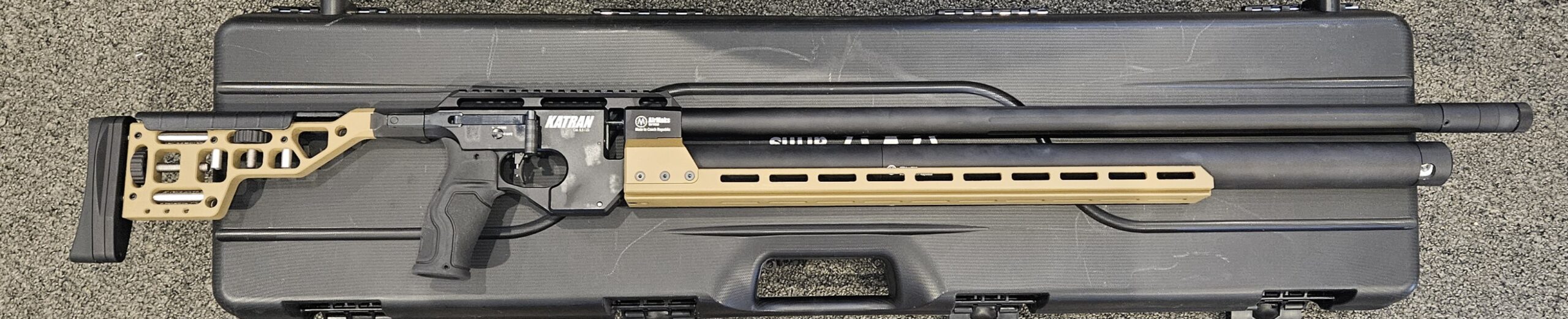 Airmaks Katran NX .22-700 Olive Edition Airgun  **USED**