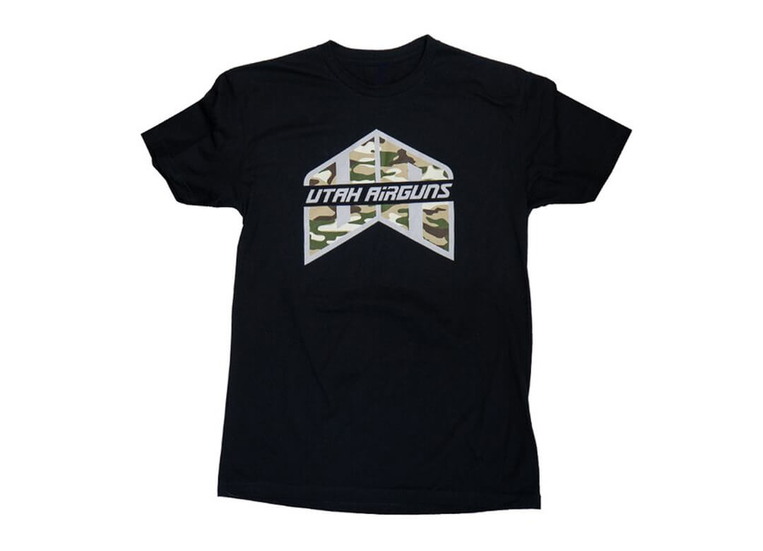 UA T-Shirt - Black w/ Camo Logo