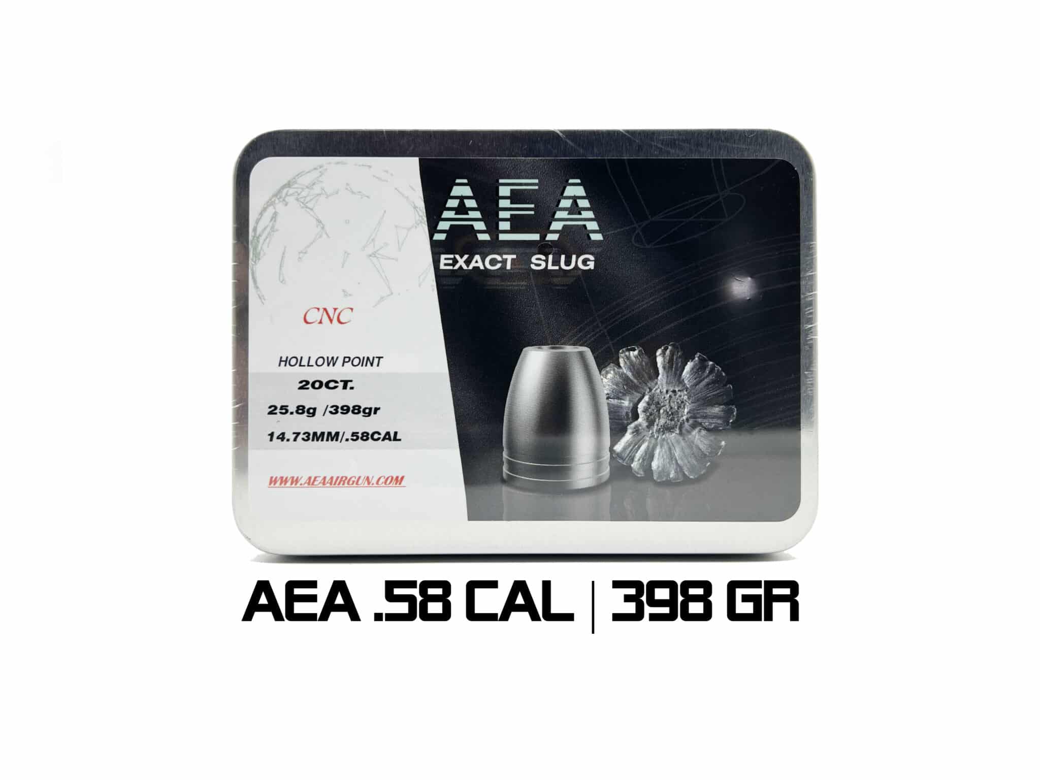 AEA .58 Caliber Exact Slugs | 20 ct | 398gr