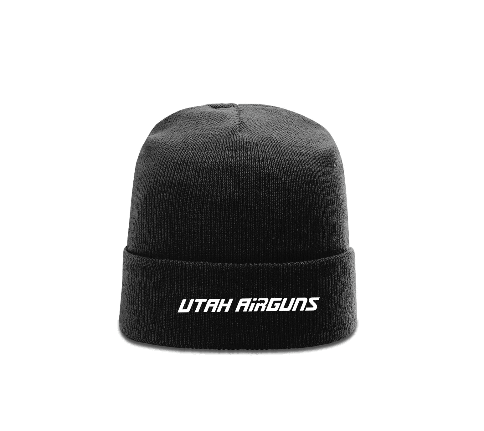 UA Solid Beanie - (Black/White) (CLEARANCE)