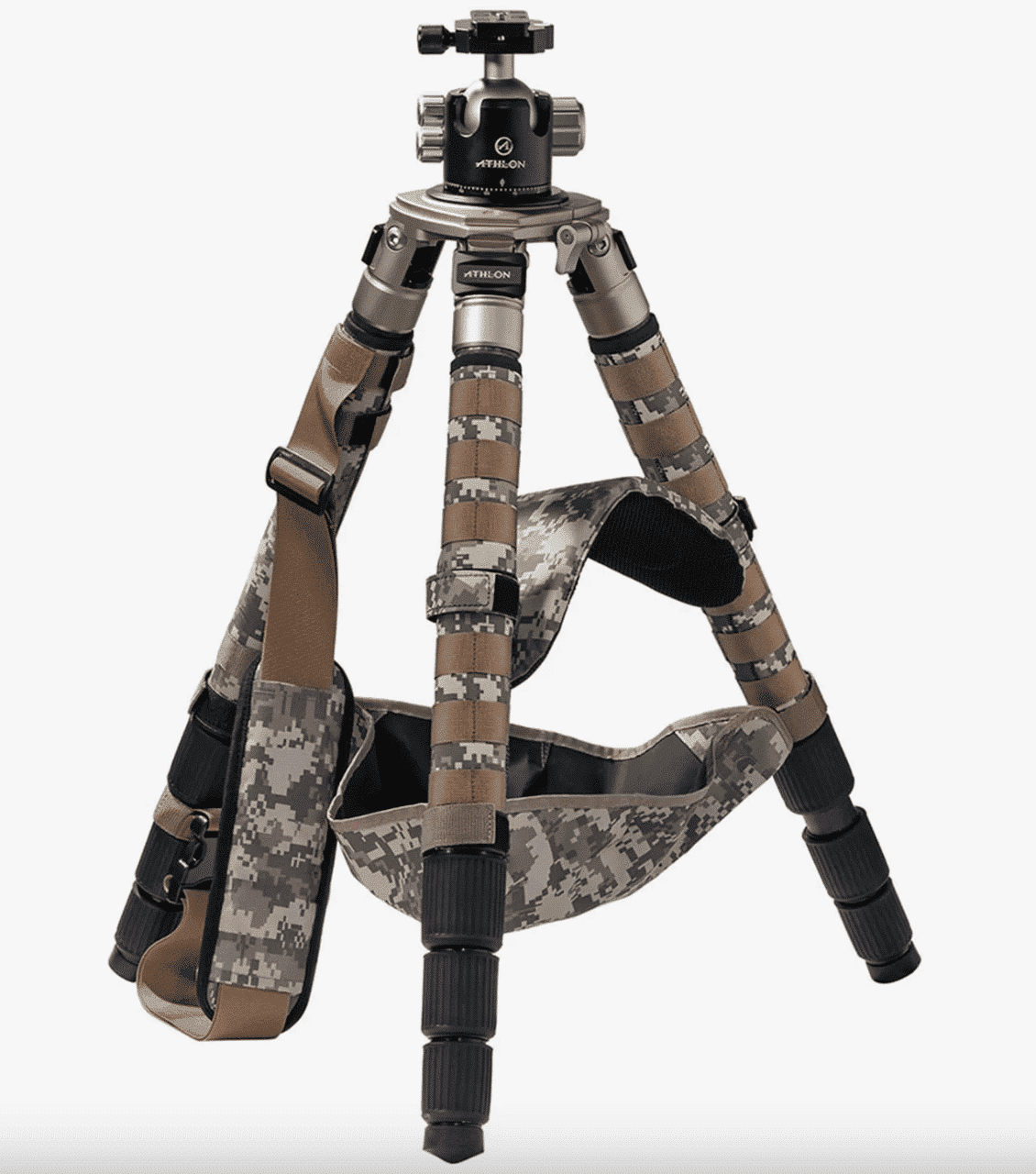 Athlon Midas CF36 - Carbon Fiber Tripod - 36mm Tube - Ball Head (55mm)