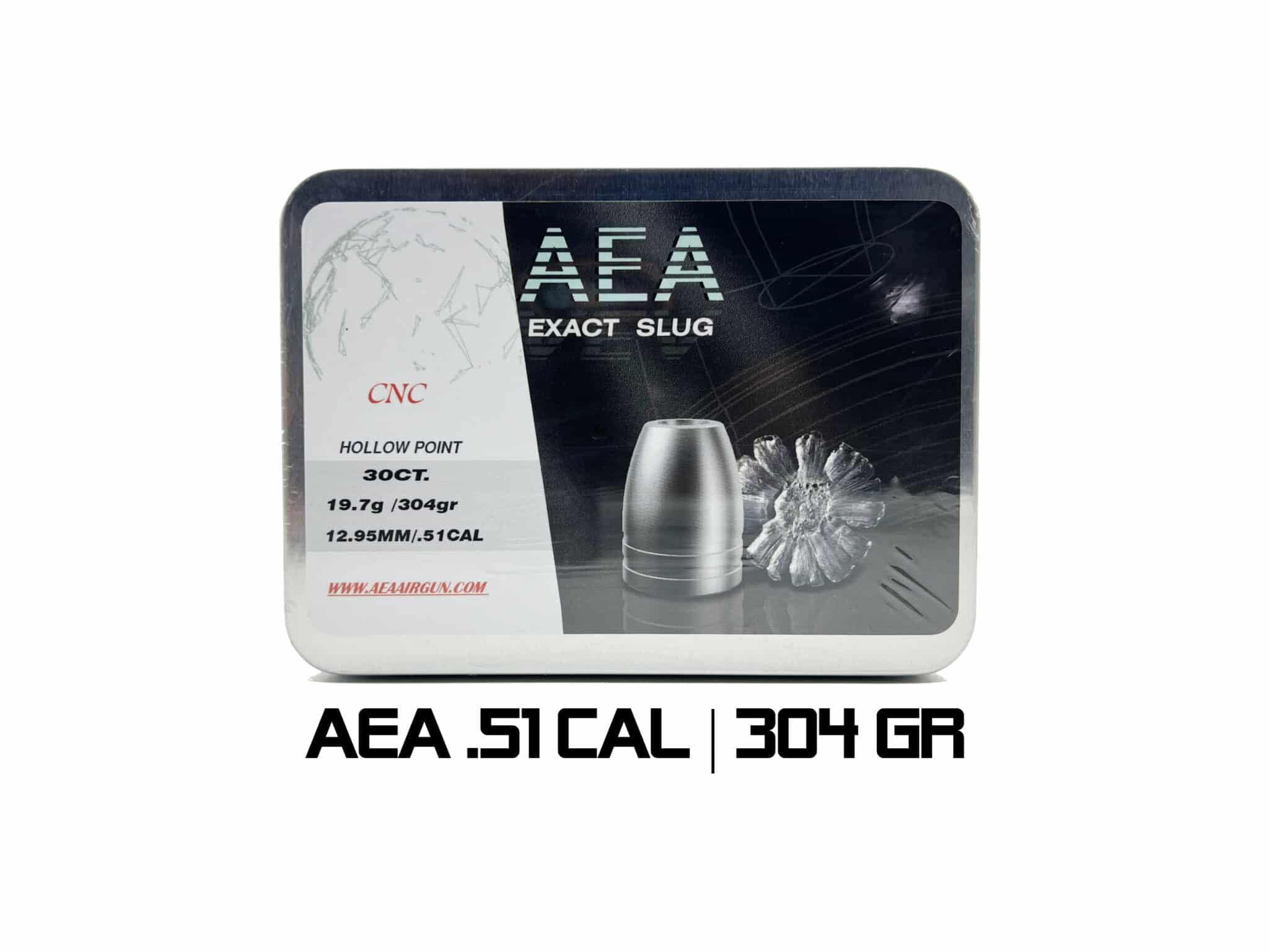 AEA .510 Caliber Exact Slugs | 30 ct | 304gr