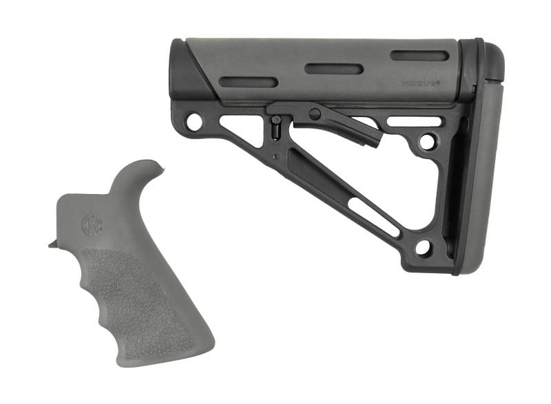 Hogue Tactical Buttstock & Grip Set (No Buffer Tube)