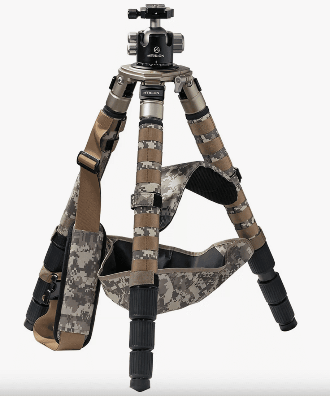 Athlon Midas CF32 - Carbon Fiber Tripod - 32mm Tube - Ball Head (44mm)