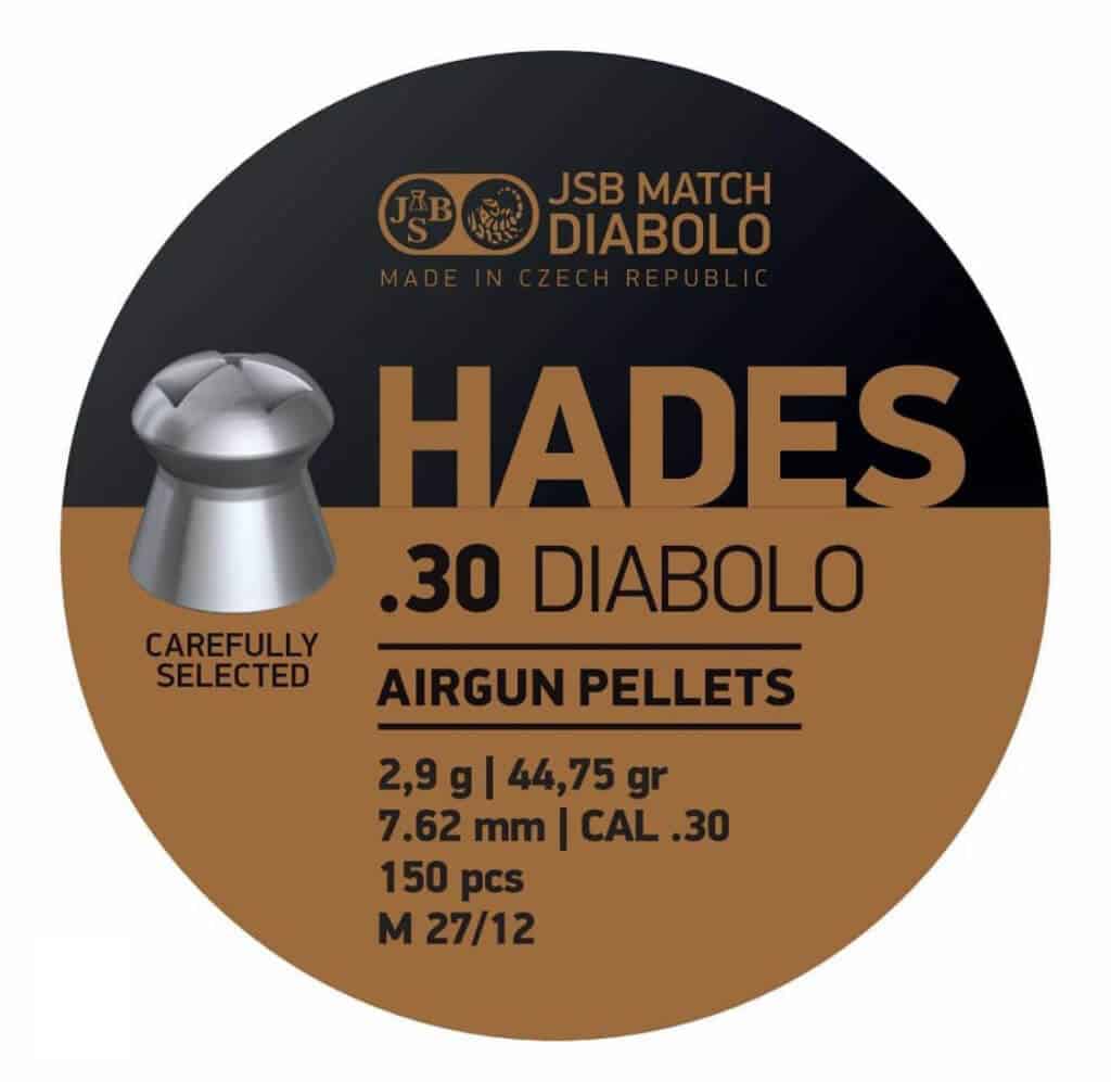 JSB Hades .30 | 44.75gr | 150 ct.