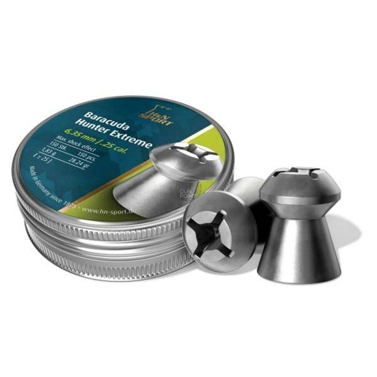 H&N Baracuda Hunter Extreme .25 | 150 pcs | 28.24 gr