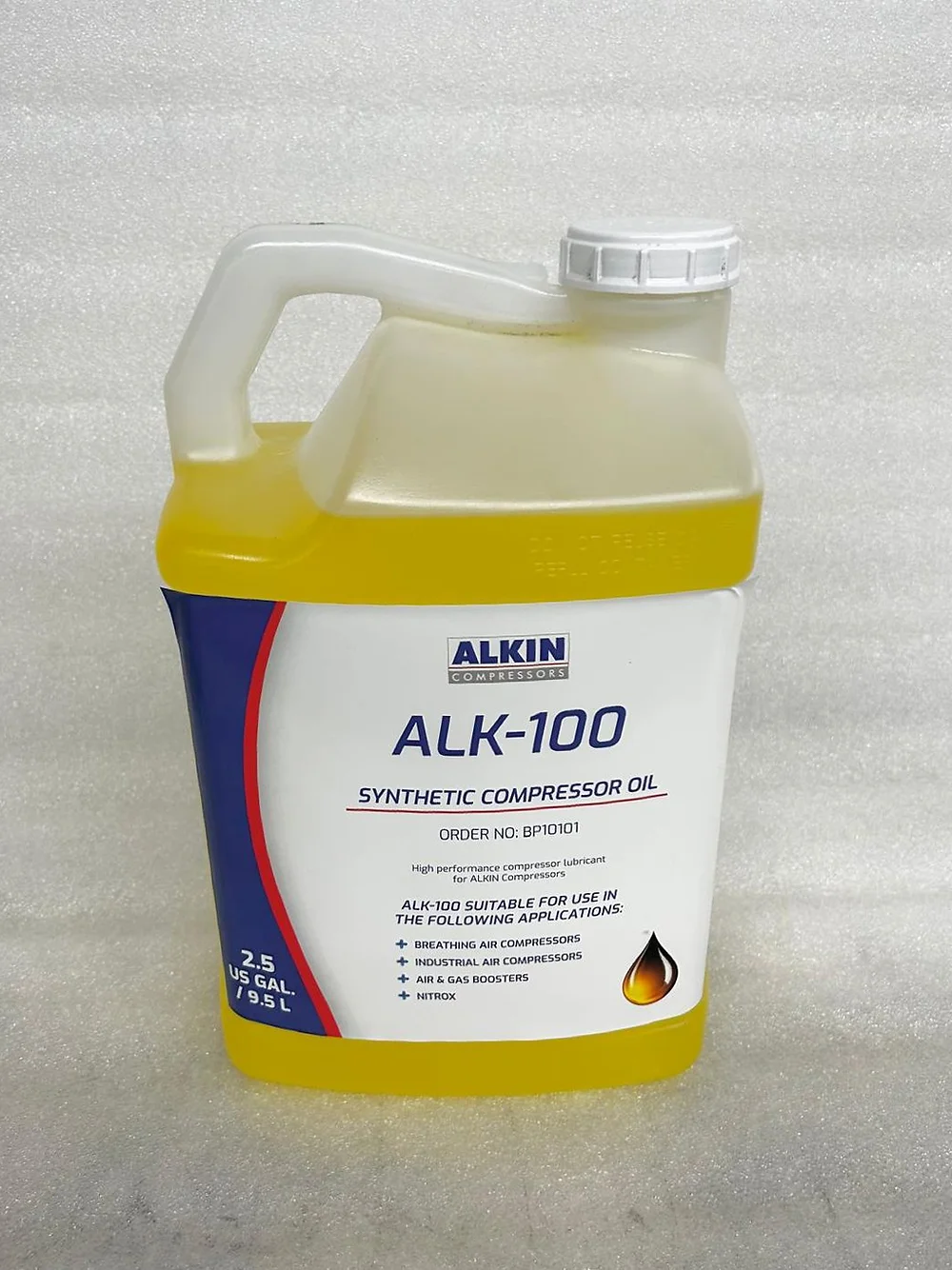 ALK-100 Full Synthetic Breathing Oil - 2.5 Gallon