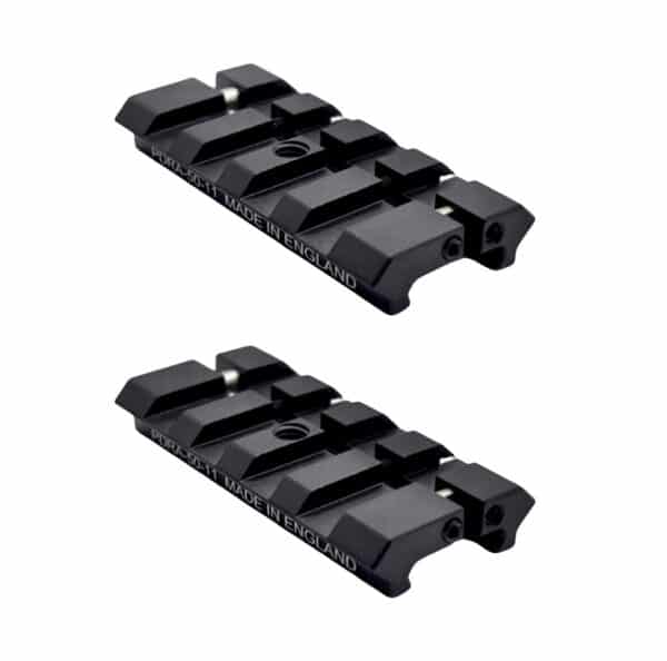 Eaglevision 50mm 11mm Dovetail to Picatinny Adaptors | 2-Pack