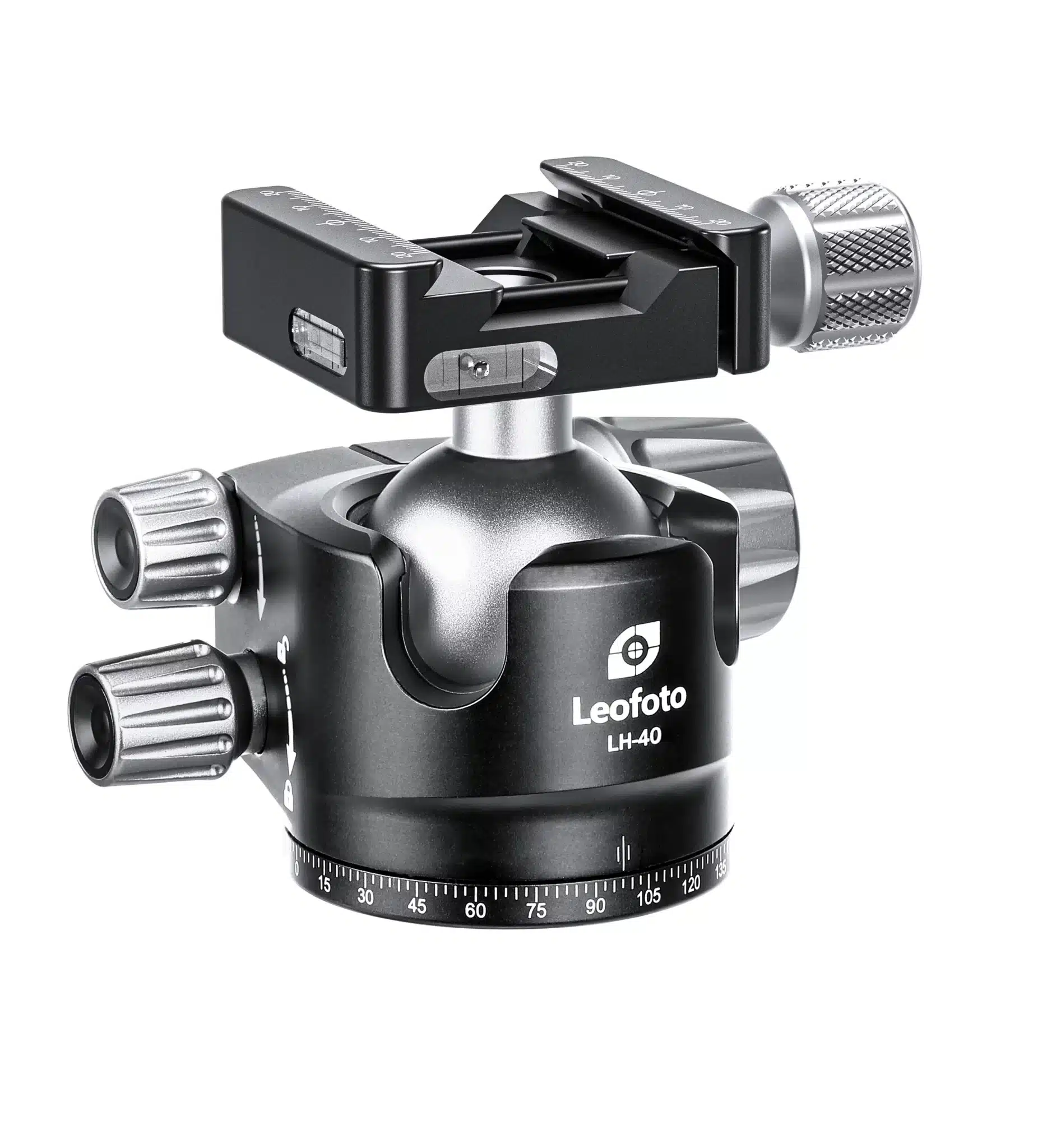 Leofoto LH-40SK Dual Clamp Ball Head for Shooting/Hunting | Arca + Picatinny
