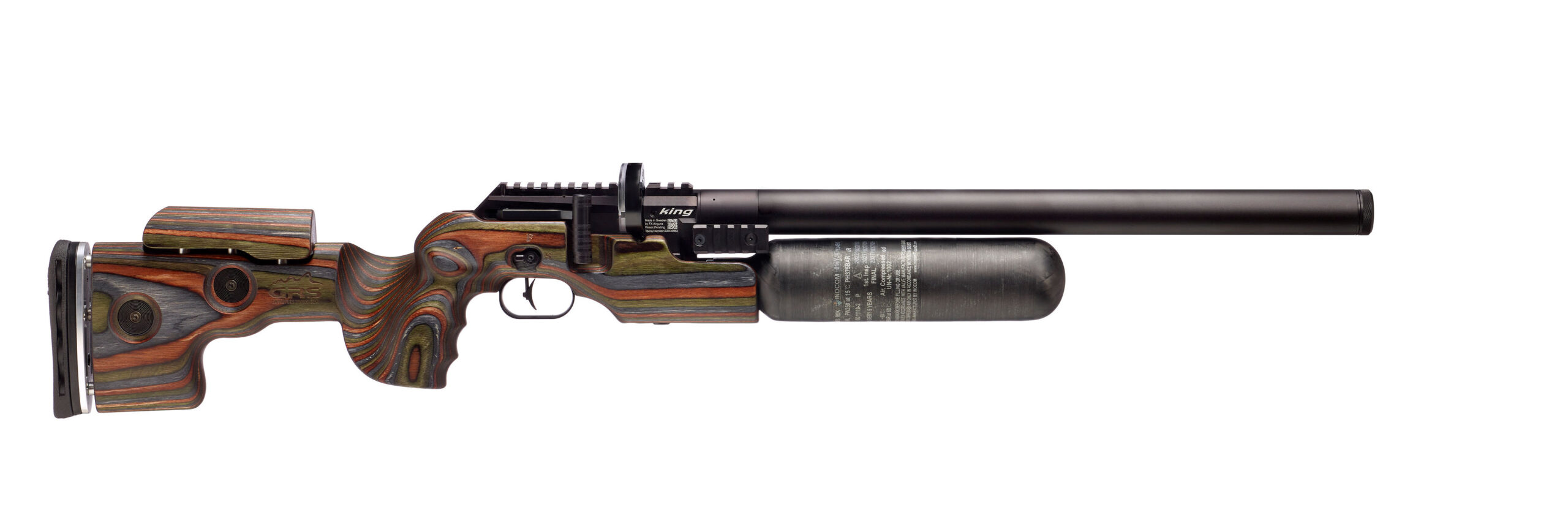 FX King Airgun | GRS Stock | Green Mountain Laminate