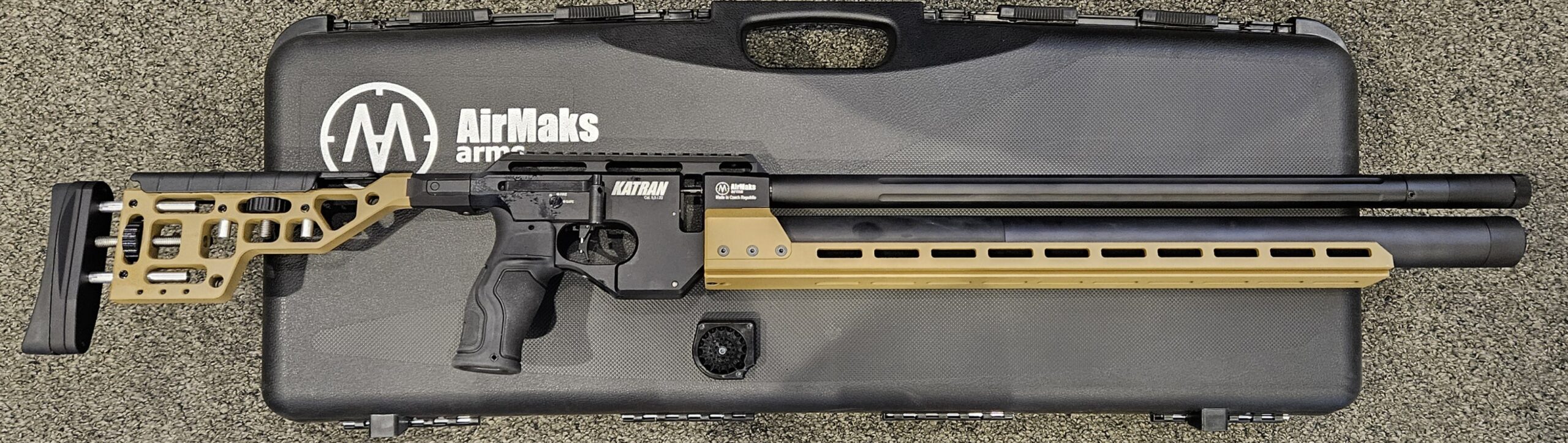 Airmaks Katran NL HP .22-500 Olive Edition Airgun  **USED**