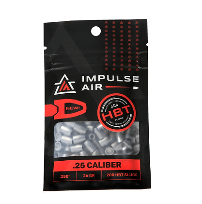 Impulse Air - HBT Slugs .25 Caliber 26gr (200 count)