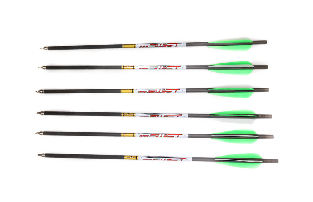 FX Arrows 6 Pack (Gold Tip)