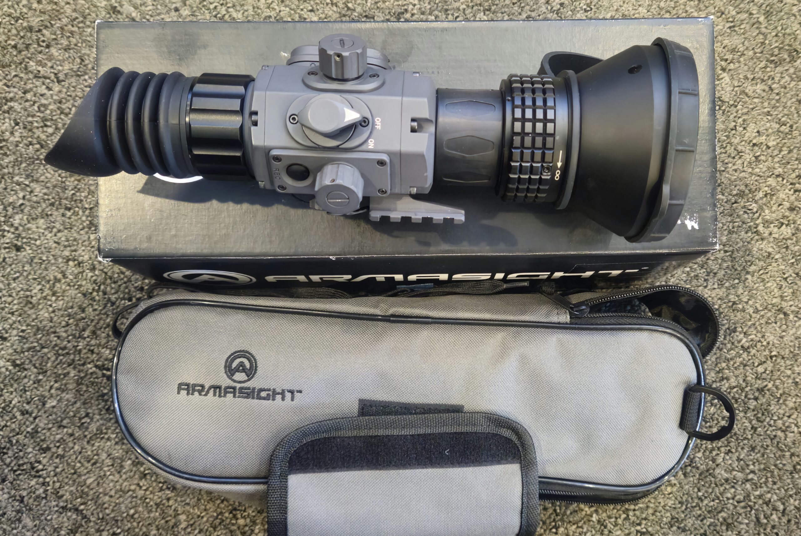 Armasight Contractor 640 4.8-19.2x 75mm Lens Thermal Weapon Sight   **USED**