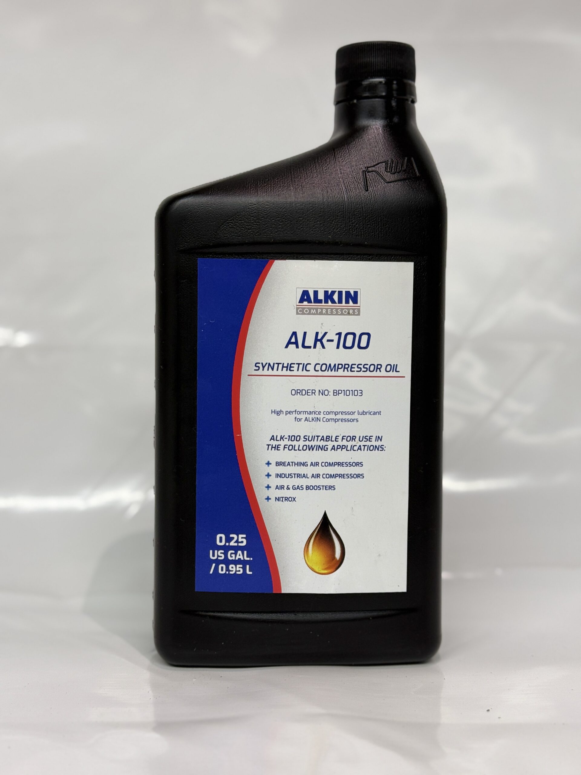 ALK-100 Full Synthetic Breathing Oil - 1/4 Gallon