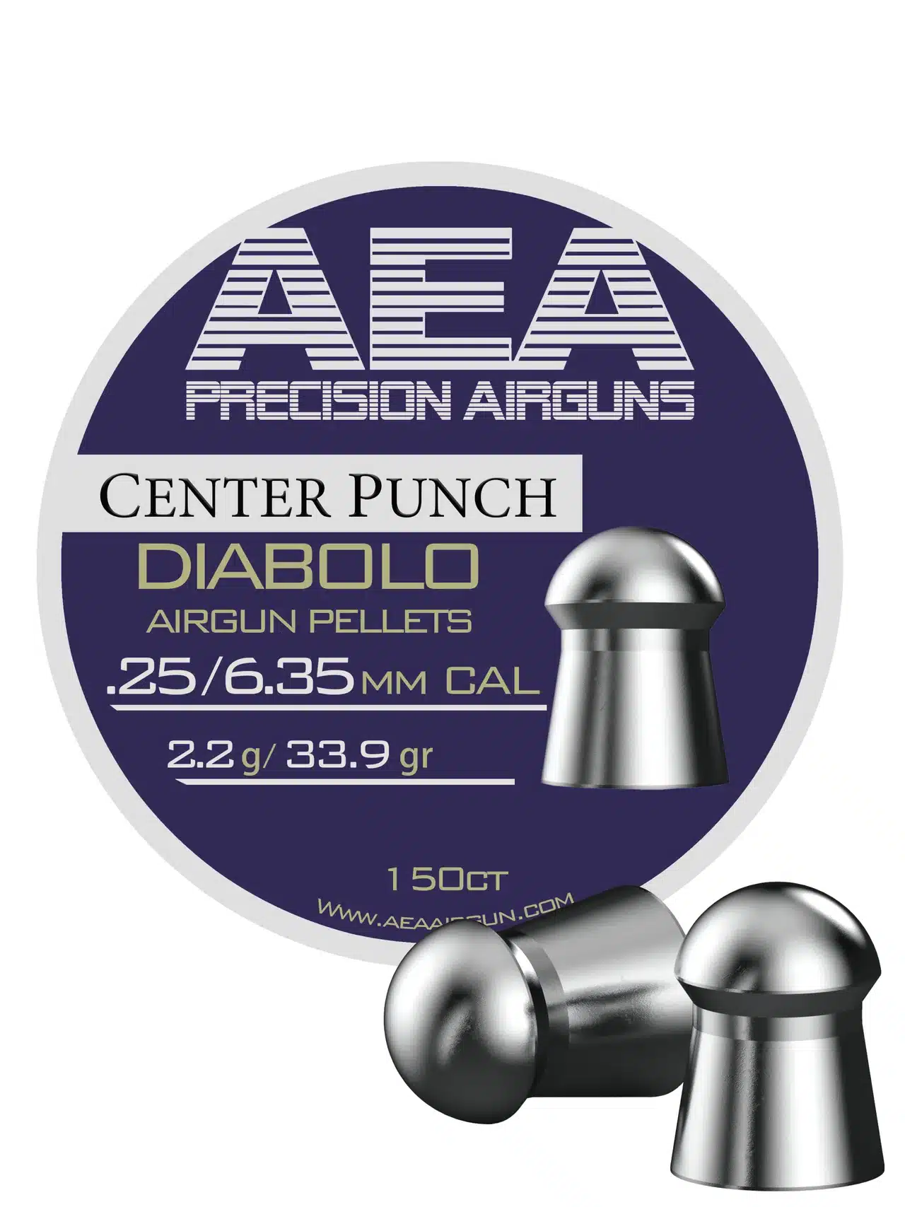 AEA - .25 Diabolo Pellet Heavy (+)  33.90gr (150 CT)